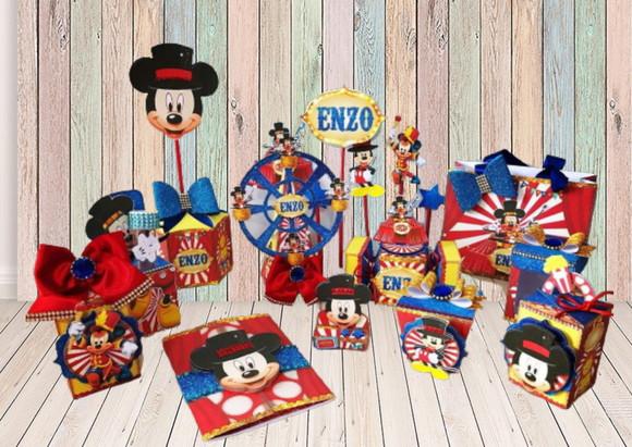 Arquivo Corte Digital Circo Mickey Completo