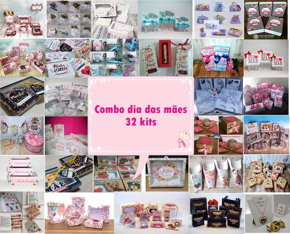 COMBO 32 ARQUIVOS SILHOUETTE DIA DAS MÃES LUXO