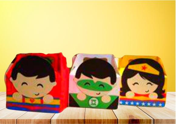 Arquivo Digital Silhouette Malinhas Super Herois Luxo