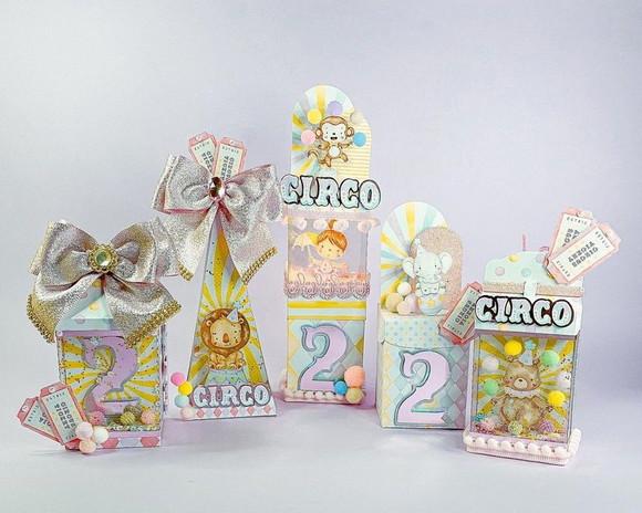 Arquivo de Corte Studio Silhouette Circo Vitrine