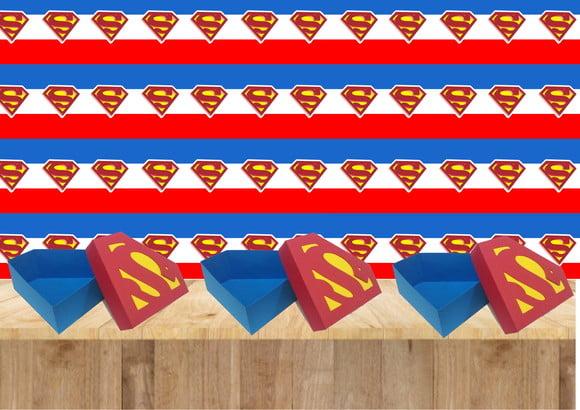 Arquivo De Corte Digital Caixa Super Man / PAI COM SUPORTE