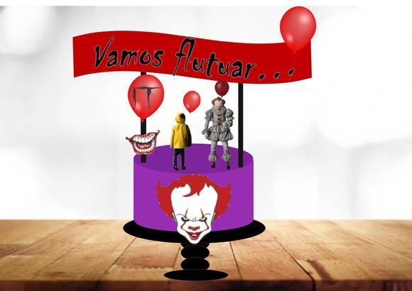 Arquivo Digital Silhouette It a Coisa Palhaço Pennywise