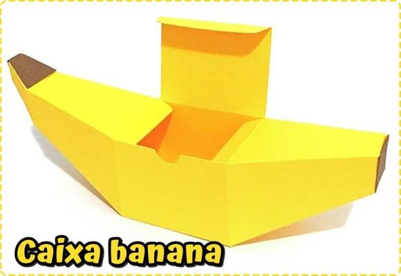 Arquivo Caixa Silhouette Caixa Banana