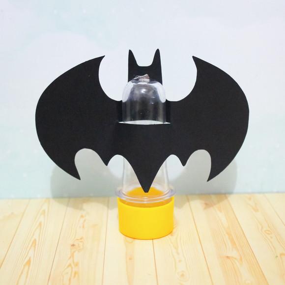 Arquivo Silhouette Enfeite Batman Tubete