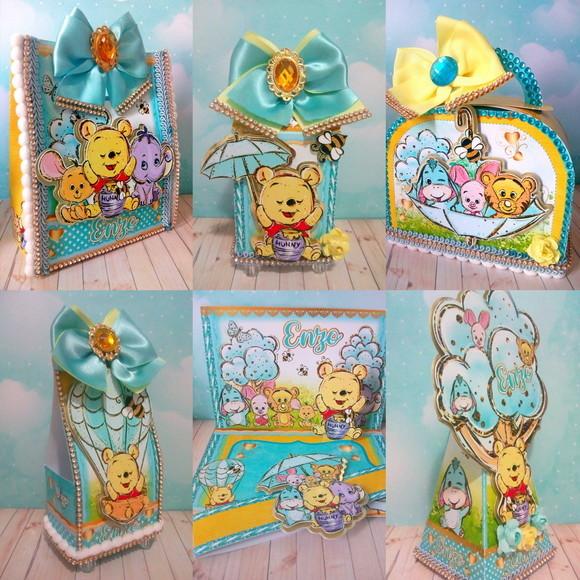 Arquivo de Corte Ursinho Pooh Studio e pdf