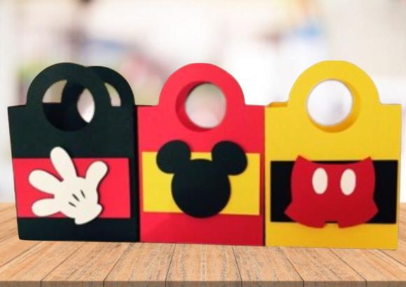 Arquivo Digital de Corte Silhouette Sacolinhas Mickey