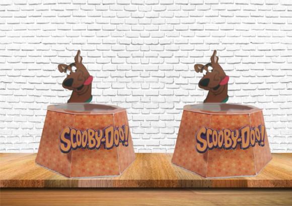 ARQUIVO CAIXA SILHOUETTE tigela de ração SCOOBY DOOH LUXO