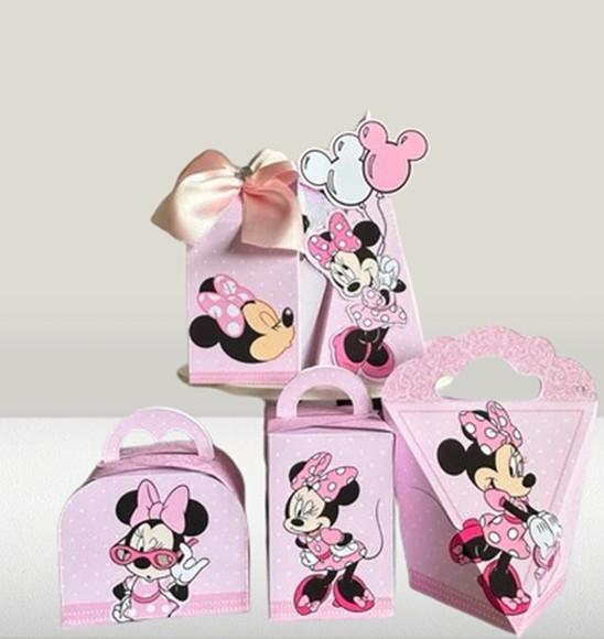 Minnie Rosa Luxo Arquivo de Corte Studio Silhouette e pdf