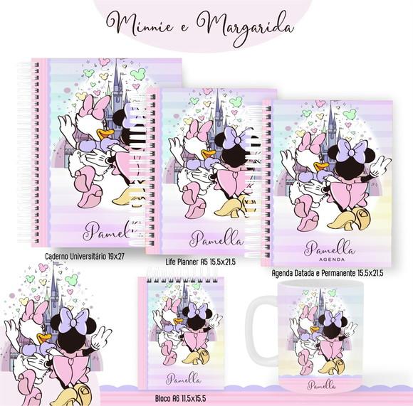 Combo de Capas Volta Ás Aulas Minnie e Margarida