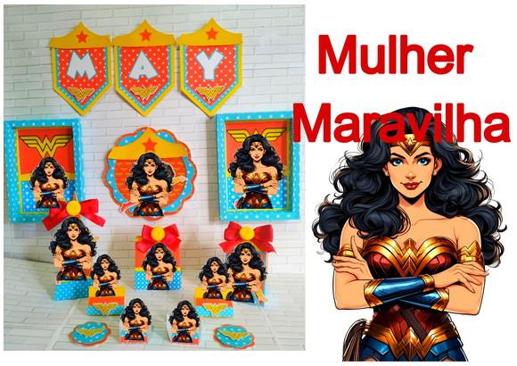 Arquivo de Corte Digital Studio Mulher Maravilha 2024