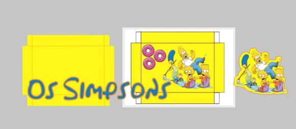 Arquivo Digital Silhouette, Caixa Retangular os Simpsons
