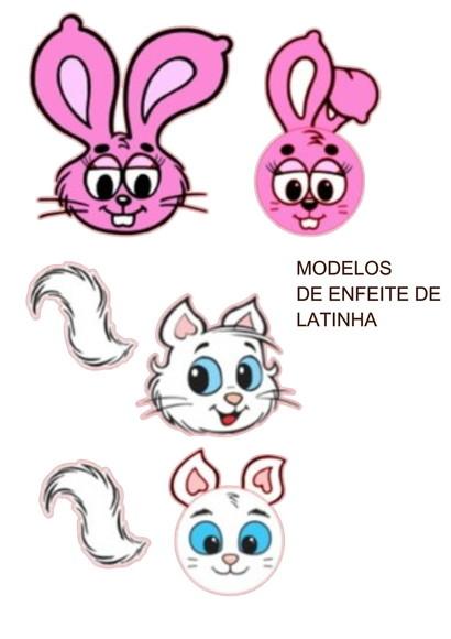 Arquivo de Corte Aplique Latinha Dalila e Gato Miau