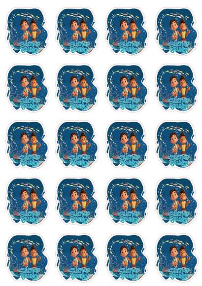 Arquivo Silhouette Tags Uso Diversos Luca Desenho Disney