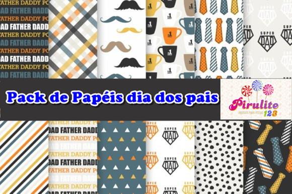 Papeis Digitais Dia dos Pais Luxo