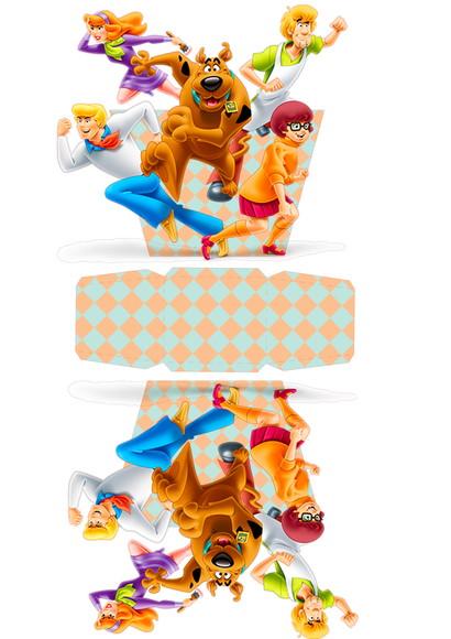 ARQUIVO CAIXA SILHOUETTE SCOOBY DOOH E SUA TURMA
