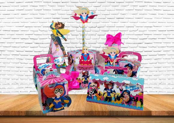 ARQUIVO CAIXA SILHOUETTE SUPER GIRLS