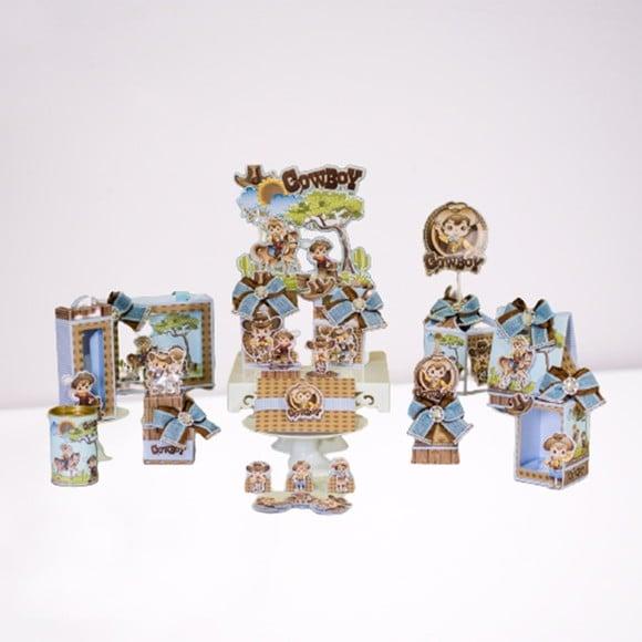Arquivo Caixa Silhouette Cowboy Superluxo