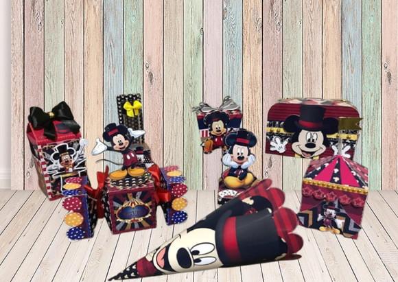 Arquivo Corte Digital Circo Mickey Completo