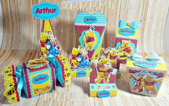 Arquivo de Corte Silhouette Ursinho Pooh Novo