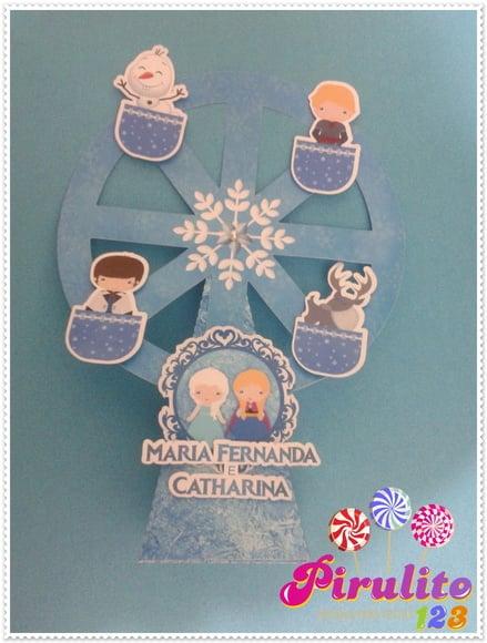Arquivo de Corte Roda Gigante Frozen
