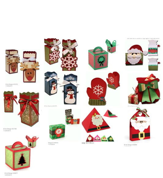 Arquivo Digital de Corte Silhouette Combo Natal
