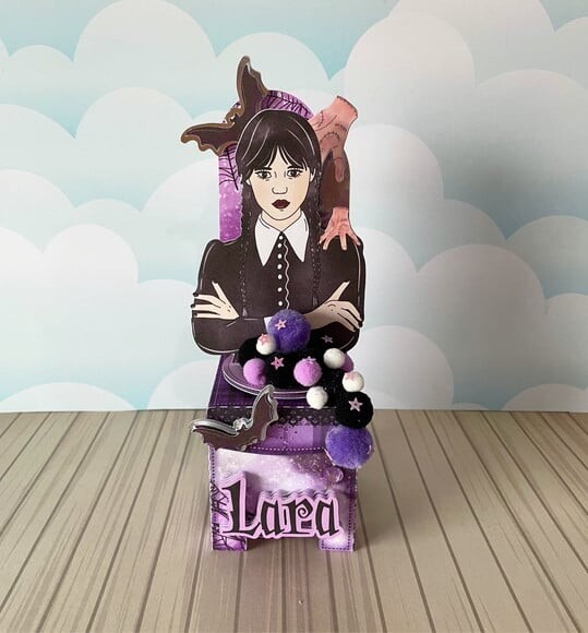Arquivo Digital Máquina Studio pdf e Png Wandinha