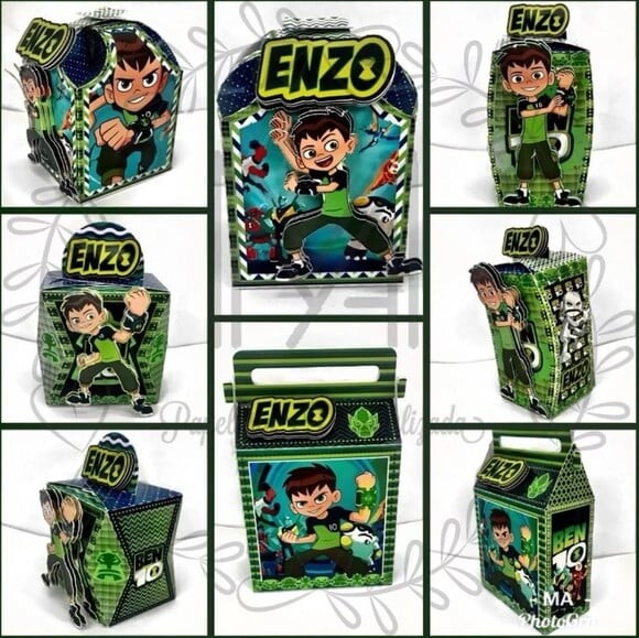 ARQUIVO DIGITAL SILHOUETTE BEN 10 LUXO