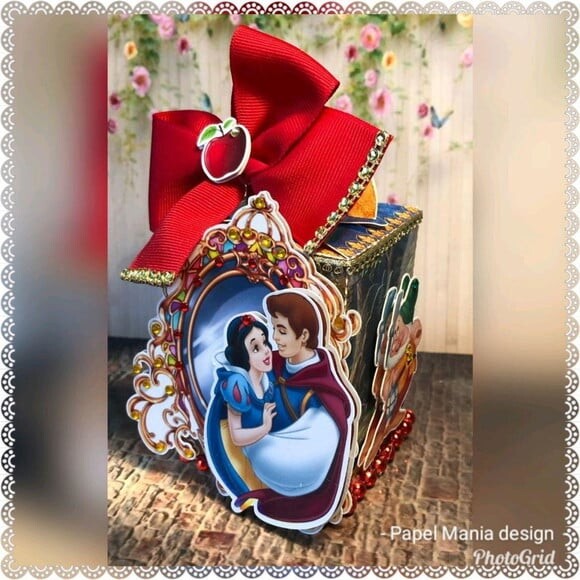 ARQUIVO DIGITAL SILHOUETTE BRANCA DE NEVE LUXO