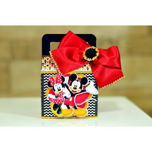 ARQUIVO DIGITAL SILHOUETTE CAIXINHAS MINNIE E MICKEY LUXO