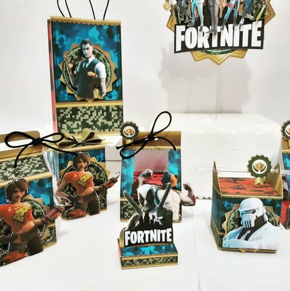 ARQUIVO DIGITAL SILHOUETTE FORTNITE LUXO