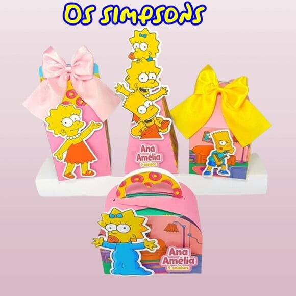 Arquivo Digital Silhouette os Simpsons Luxo