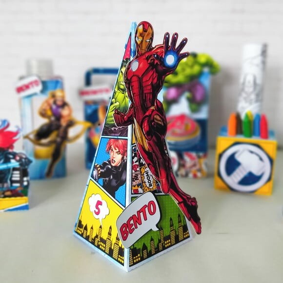 Arquivo Digital Silhouette Vingadores Luxo