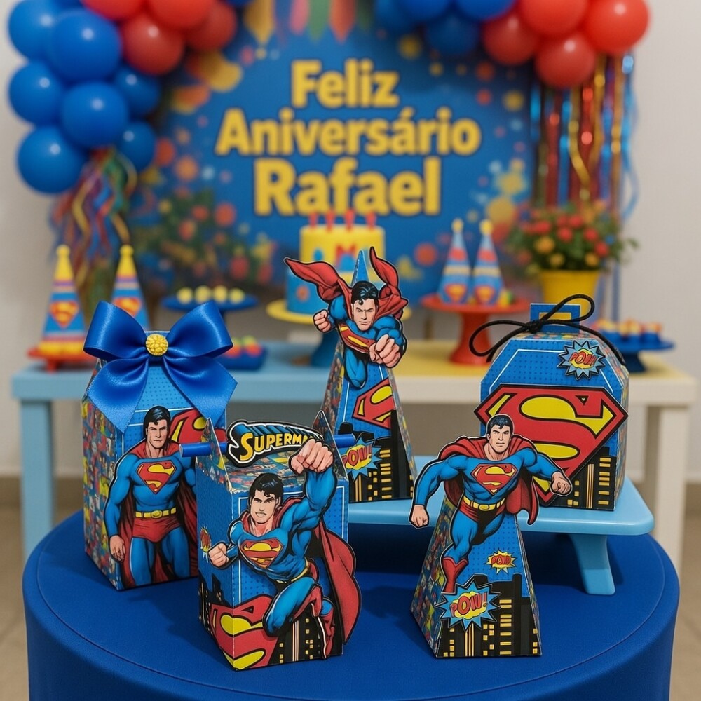 Super Homem Arquivo de Corte Studio e pdf