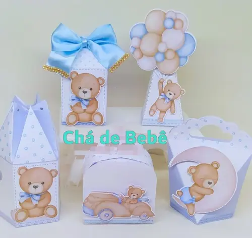 ARQUIVO DE CORTE DIGITAL CHÁ DE BEBÊ STUDIO E PDF