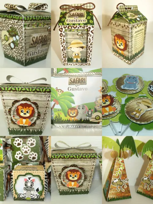 ARQUIVO DE CORTE DIGITAL SAFARI STUDIO E PDF