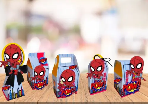 ARQUIVO DE CORTE DIGITAL HOMEM ARANHA CUTE LUXO STUDIO E PDF