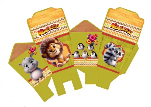 ARQUIVO DE CORTE DIGITAL MADAGASCAR BABY
