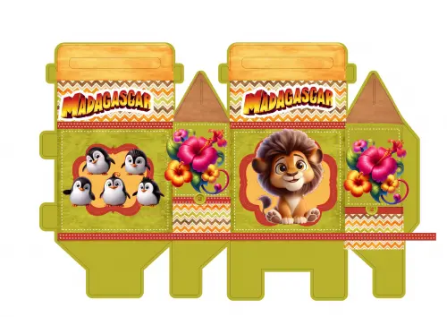 ARQUIVO DE CORTE DIGITAL MADAGASCAR BABY