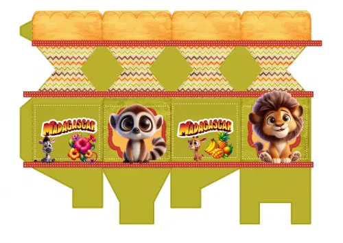 ARQUIVO DE CORTE DIGITAL MADAGASCAR BABY