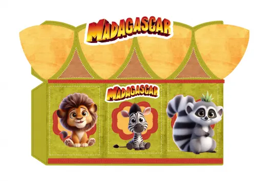 ARQUIVO DE CORTE DIGITAL MADAGASCAR BABY