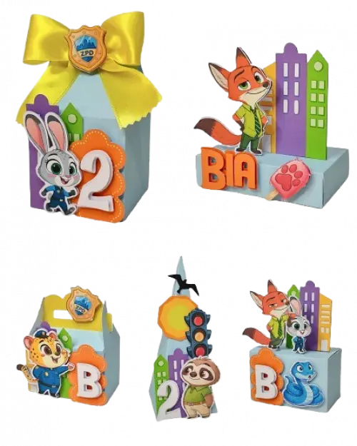 ARQUIVO DE CORTE DIGITAL ZOOTOPIA STUDIO E PDF