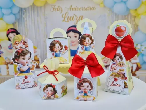 Branca de Neve Baby Cute Arquivo Digital Studio e pdf