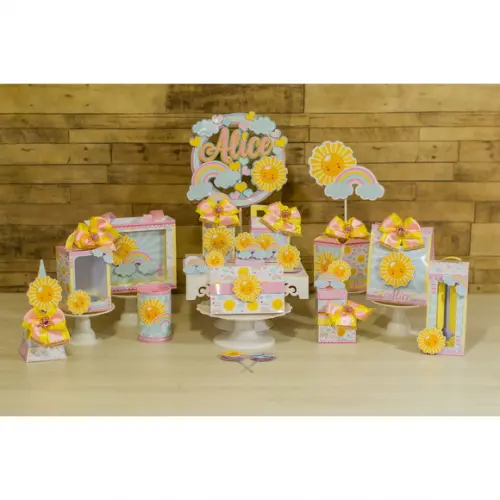 Arquivo Corte Digital Festa My Sunshine Girassol