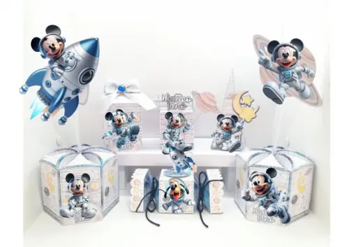 Arquivo Digital de Corte Mickey Astronauta Studio