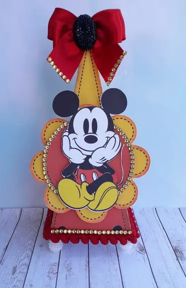 Arquivo Caixa Silhouette Minnie e Mickey Vintage