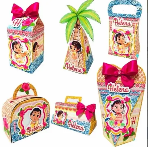 Arquivo Corte Digital Kit Moana Baby