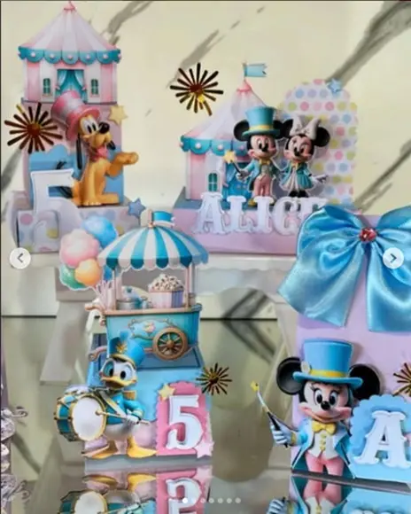 Circo Minnie e Mickey Arquivo Digital de Corte Studio e pdf
