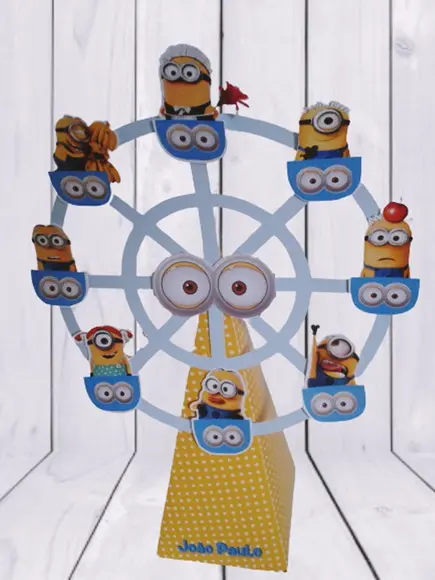 Arquivo de Corte Roda Gigante Minions