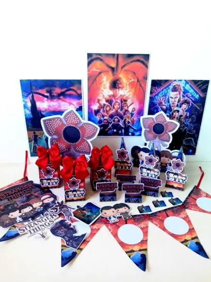 Arquivo Digital Silhouette Stranger Things Festa em Casa