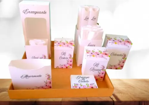 Arquivo Digital Silhouette Kit Casamento Toillete Luxo